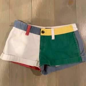 Rugby- multi colored shorts